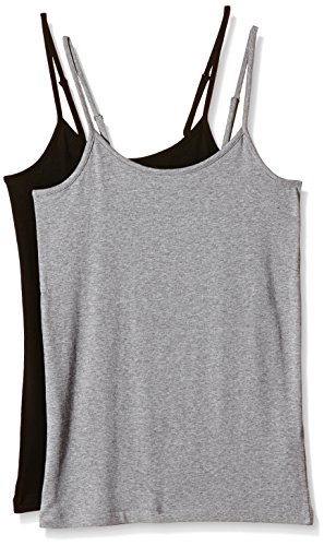 Pieces Pcholly Strap Top canotta donna blu 2 pezzi S