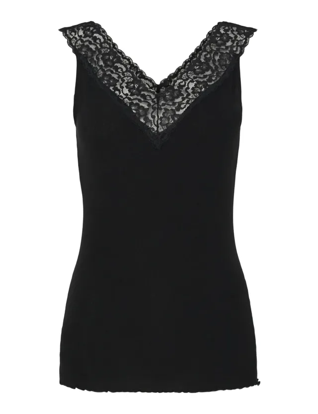Pieces Pcsiri SL Top canottiera donna L