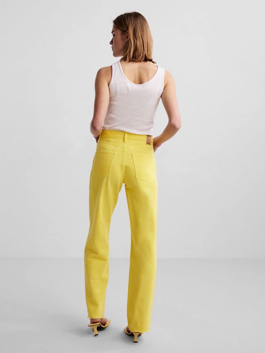 Pieces Pcmolly HW Denim Pants jeans donna vita alta