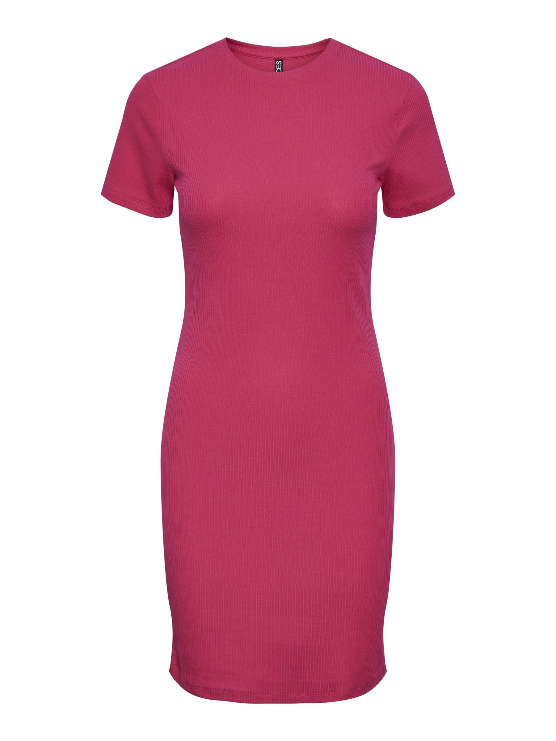 Pieces Pcruka SS Dress Noos vestito manica corta leggero