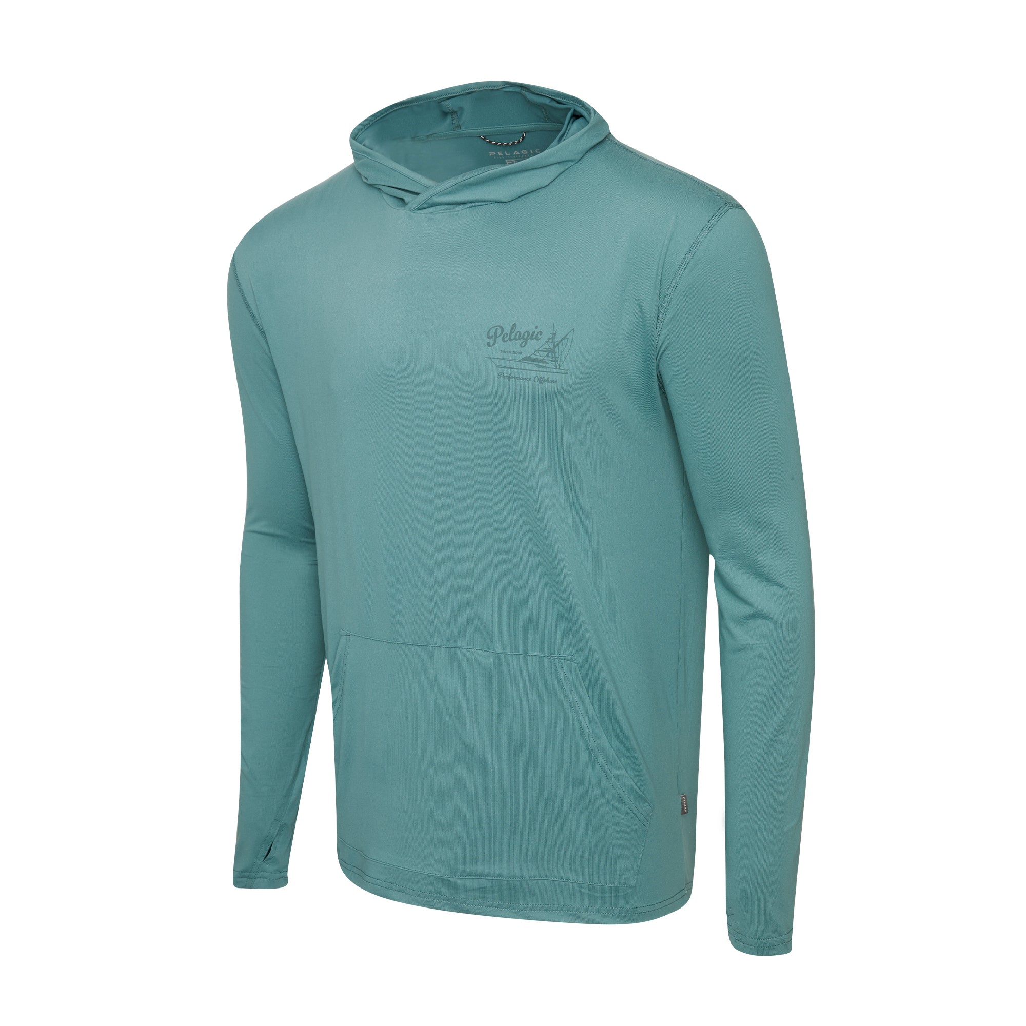 PELAGIC Freespool Haulin maglia uomo blu manica lunga