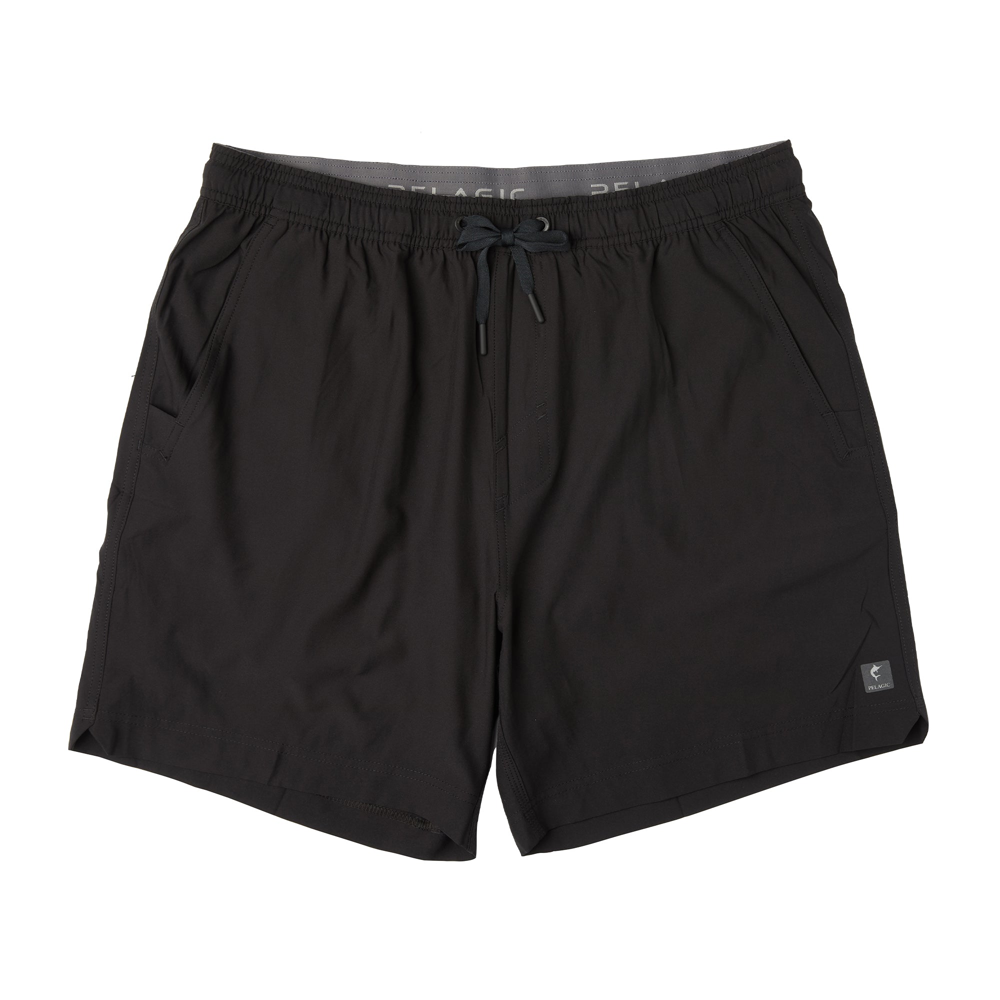 Pelagic Leiday shorts uomo nero elasticizzato