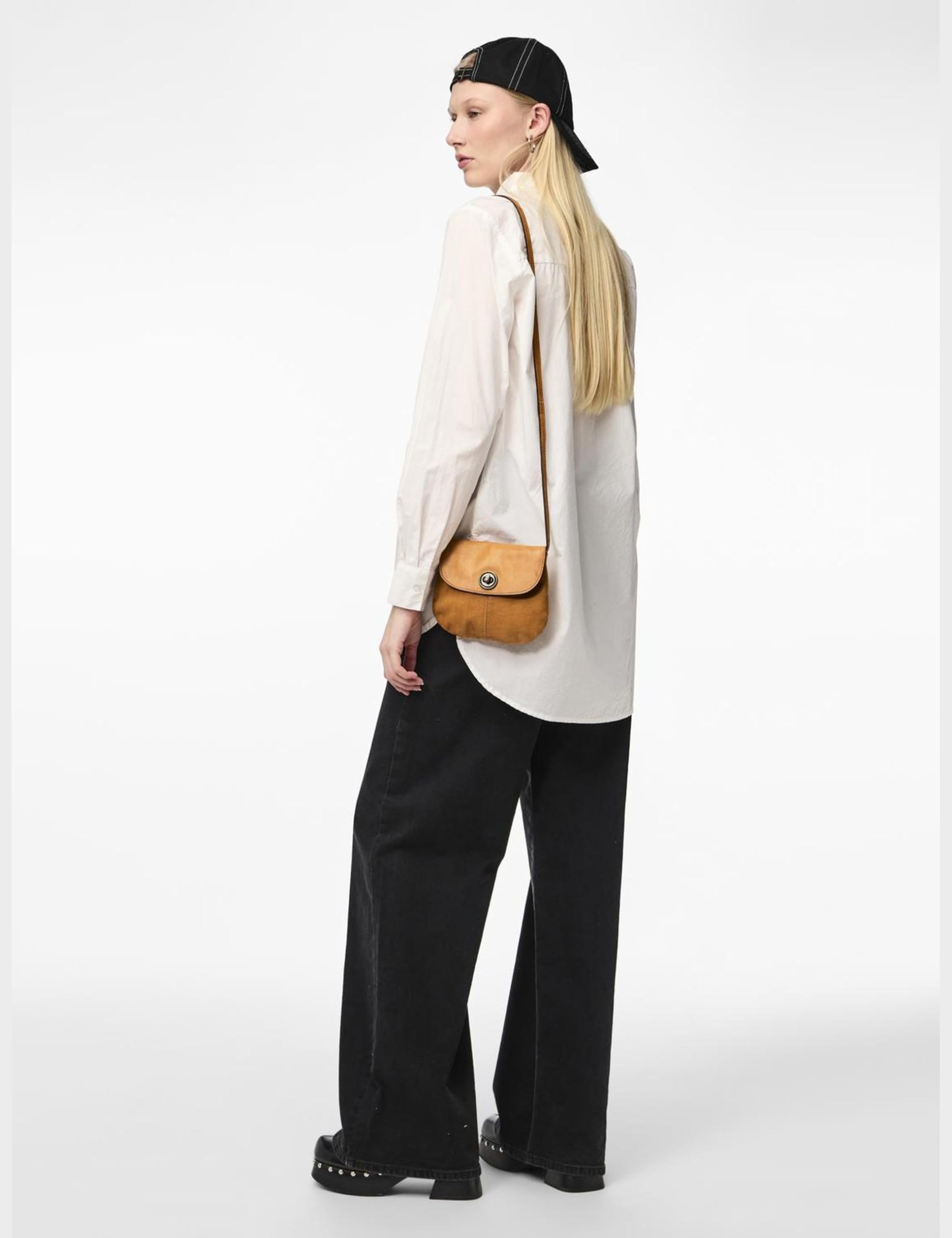 Pieces Totally Royal borsa tracolla donna pelle