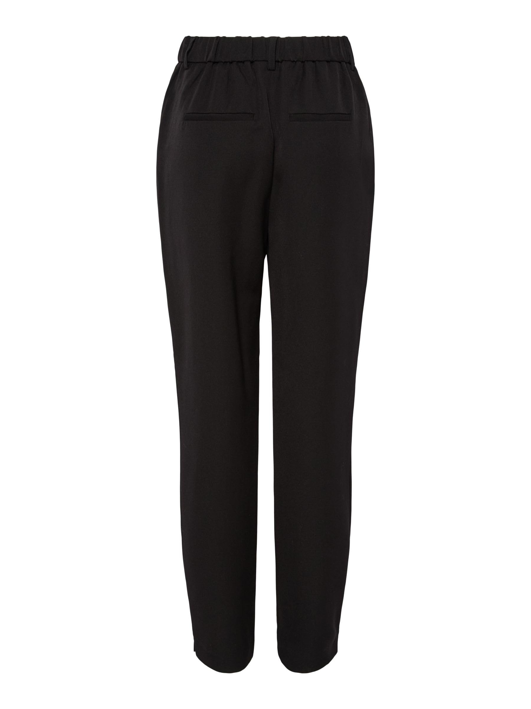 Pieces Pckamil HW pantaloni neri taglia 36 vita alta