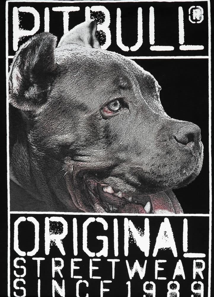 Pitbull Origin maglietta uomo cotone girocollo manica corta