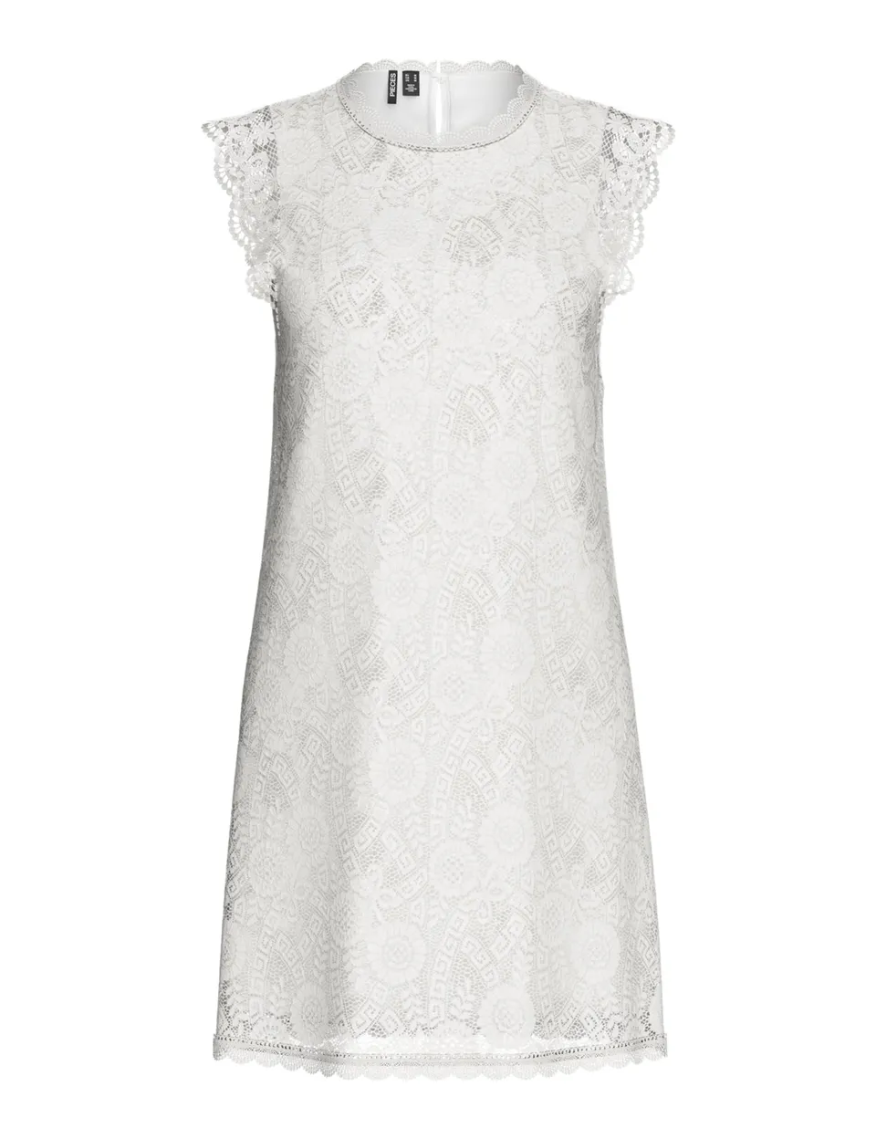 Pieces Pcolline SL Lace Dress Noos vestito Hydrangea in pizzo