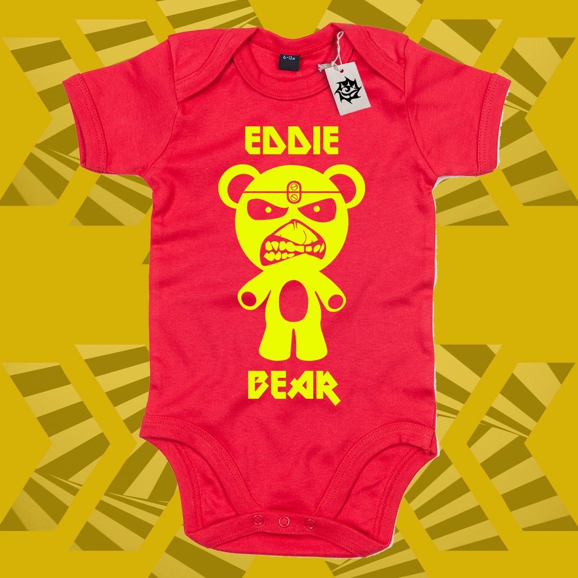 Rex Eddie Bears Yellow body giallo cotone