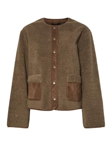 Pieces Pcjune Teddy Giacca Donna XS morbida