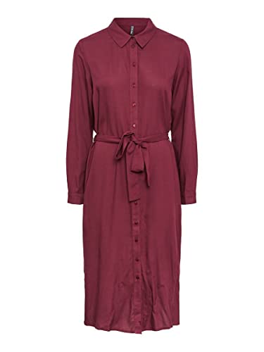 Pieces Pccammie abito midi donna cotone uso quotidiano