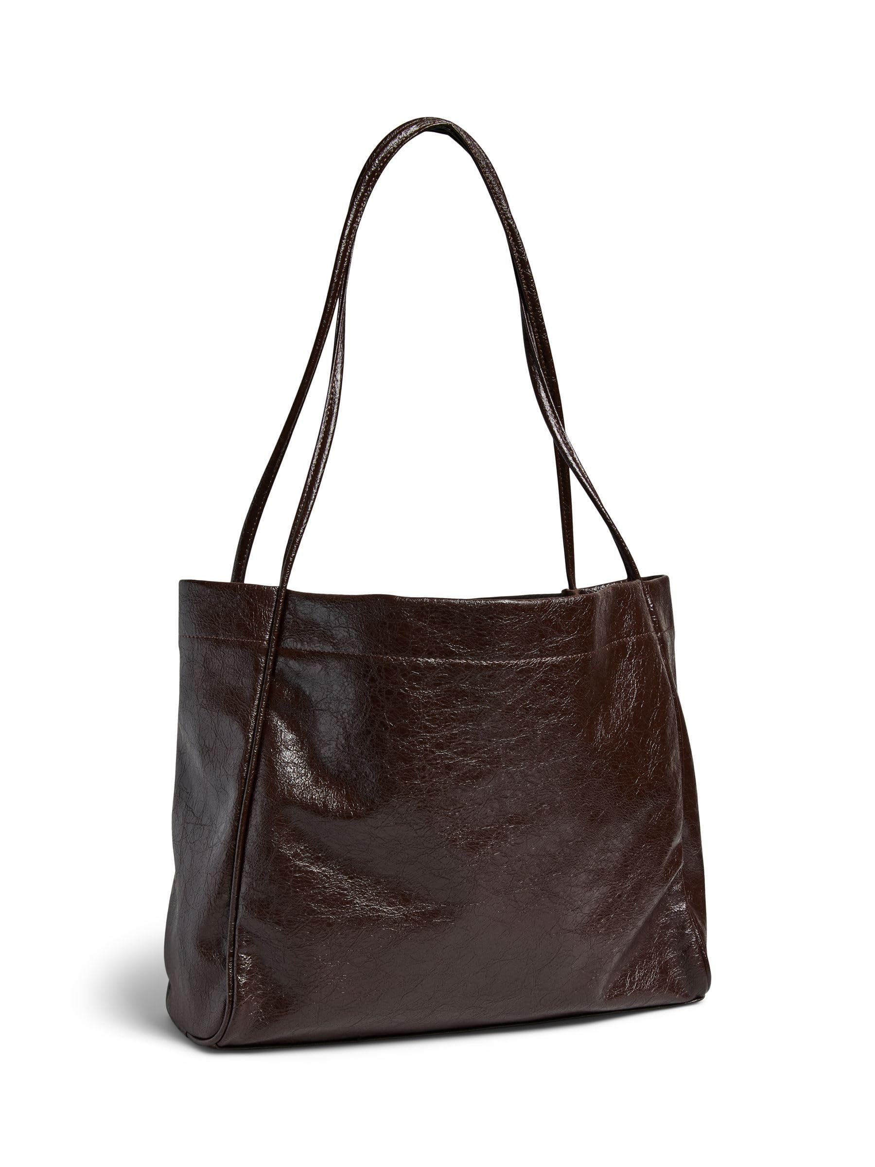 Pieces Pcannie Patent Daily Bag borsa donna Delicioso uso giorno