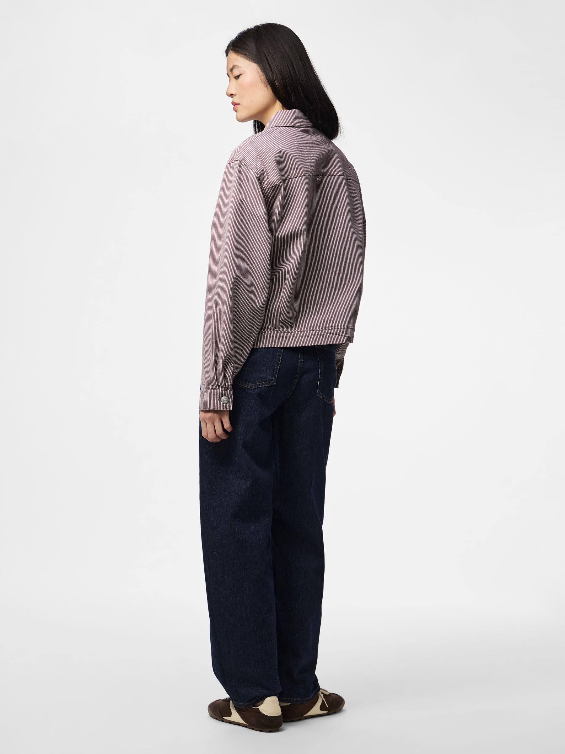Pieces Pcbillo LS giacca jeans donna XL denim