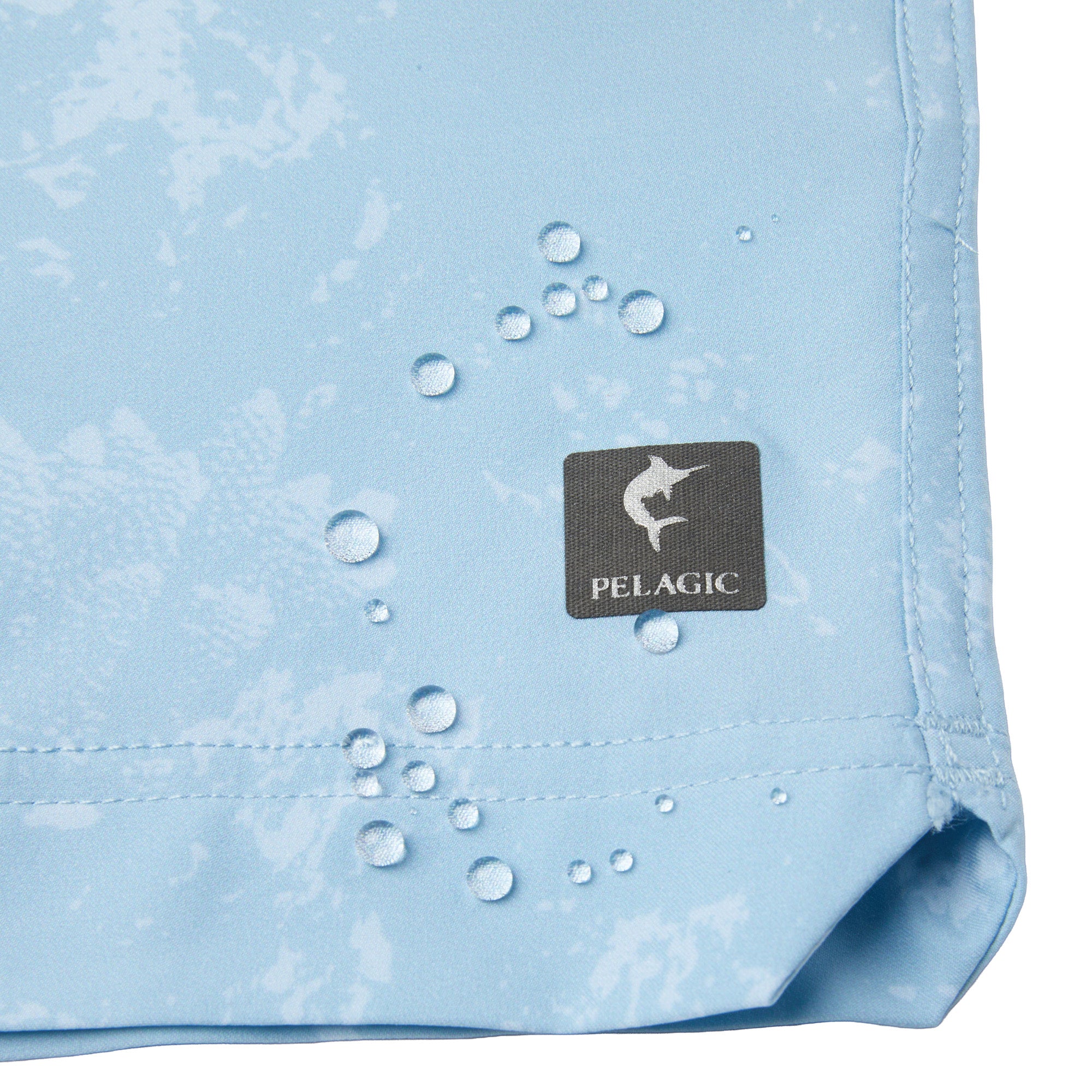 Pelagic Leiday bermuda ragazzo azzurro elasticizzato