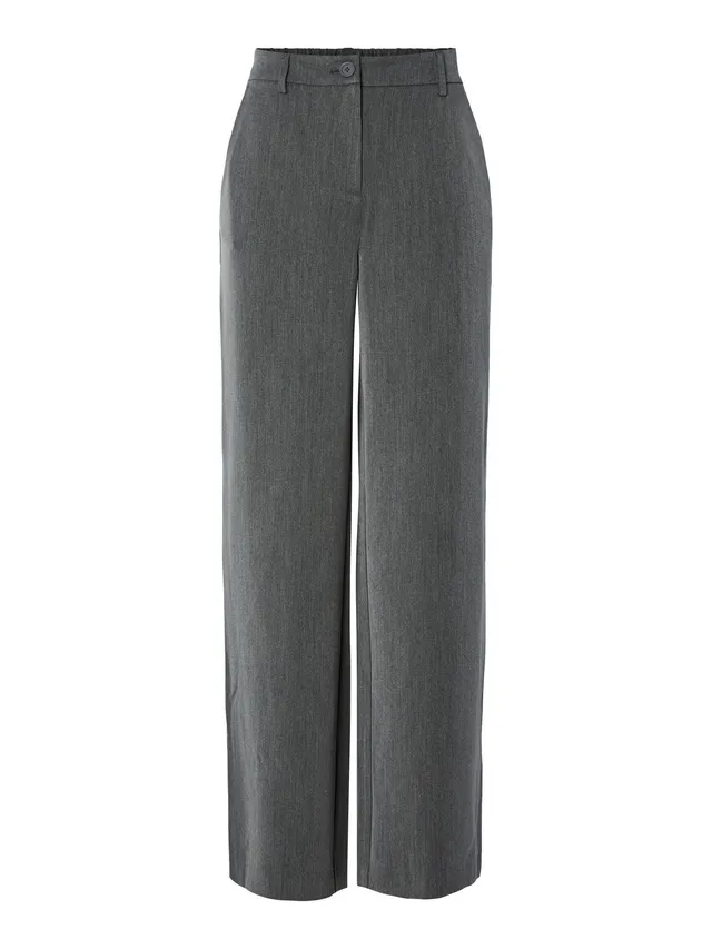 Pieces Pckamil Pantaloni Donna Gamba Larga Comodi