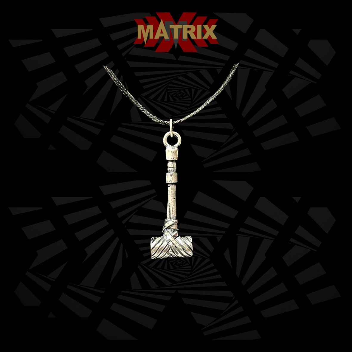 Matrix Hammer ciondolo zamac con cordino