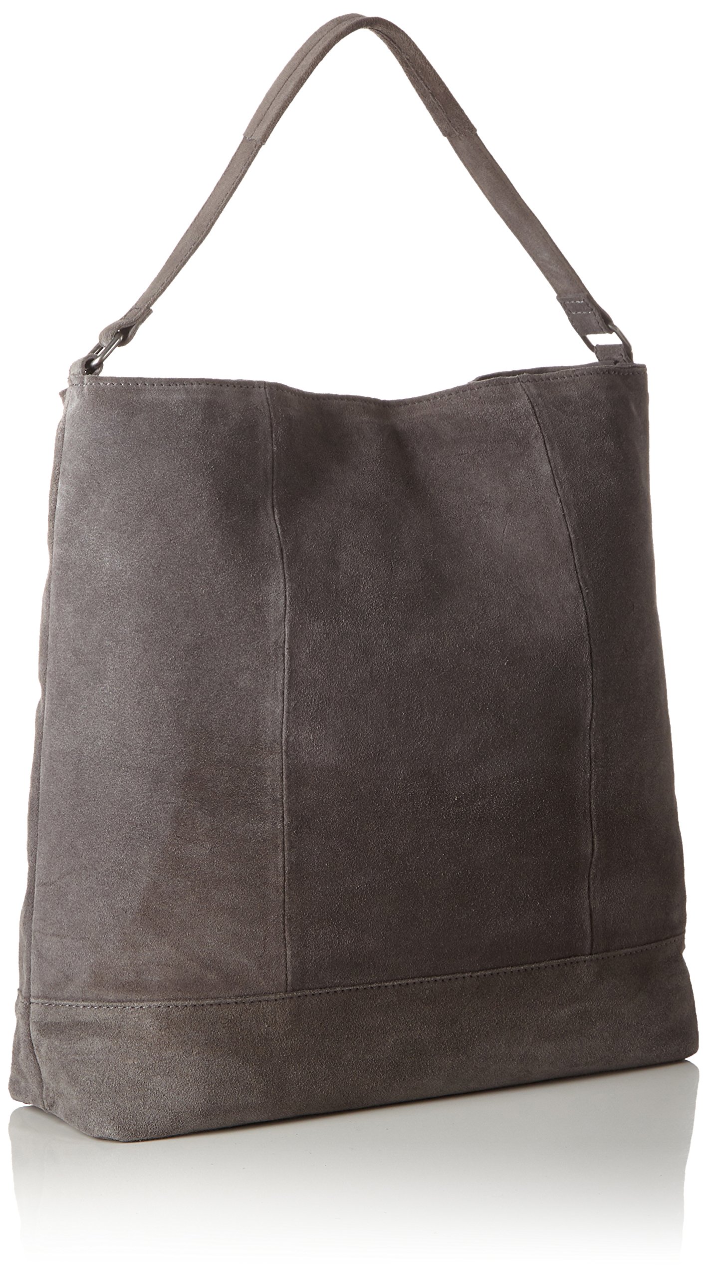 Pieces Pcpeloa Suede borsa a mano donna camoscio