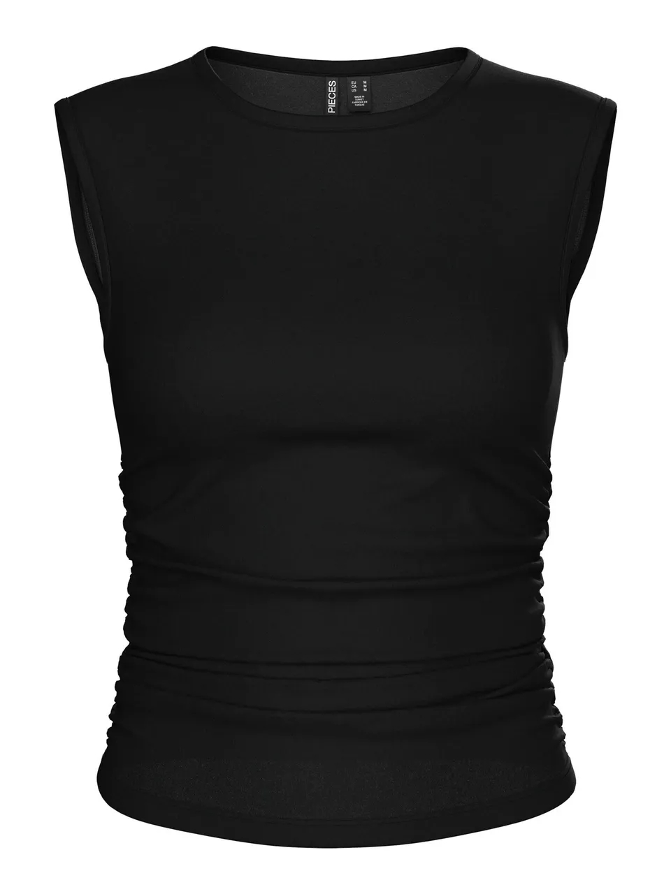 PIECES Pcmadison SL Ruching Top Noos BC top arricciato