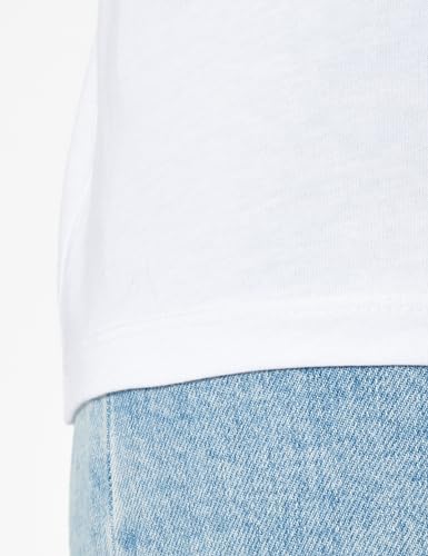 Pieces Pcbanda t-shirt donna M bianco stampa Miami Beach