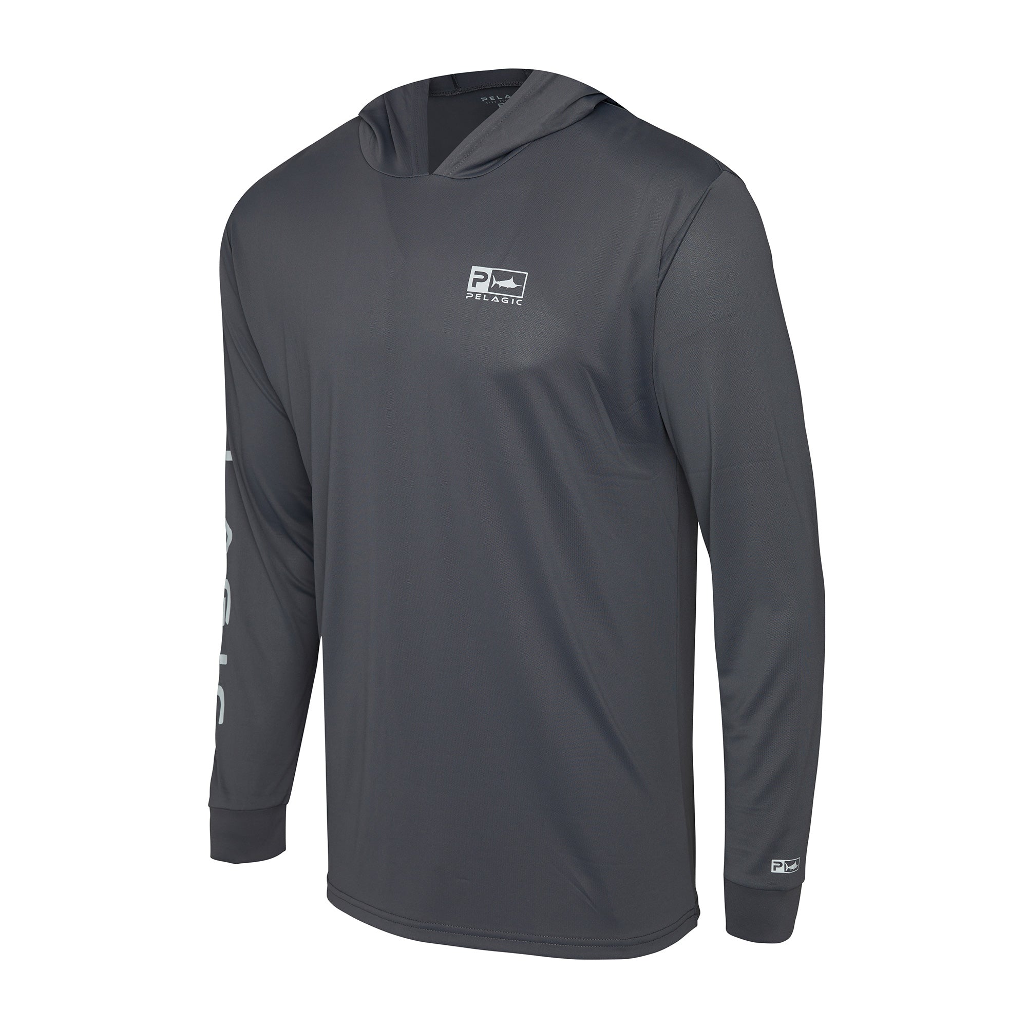 PELAGIC Aquatek Rusted Icon maglia pesca grafite UPF 50+