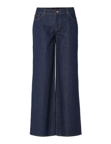 Pieces Pcselma LW Wide Jeans Rinse Noos BC jeans 29W/30L larghi