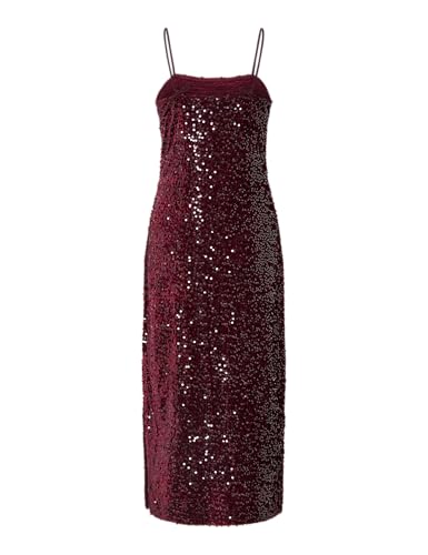 Pieces Pckam SL gonna longuette Tawny Port XS jersey