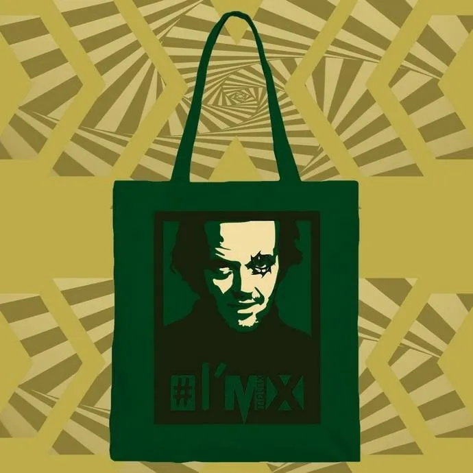 Jacknix I’m X 1 shopper cotone stampa digitale