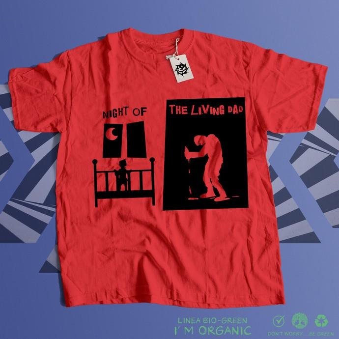 Matrix Music Store M4U Night of the Living Dad maglietta cotone