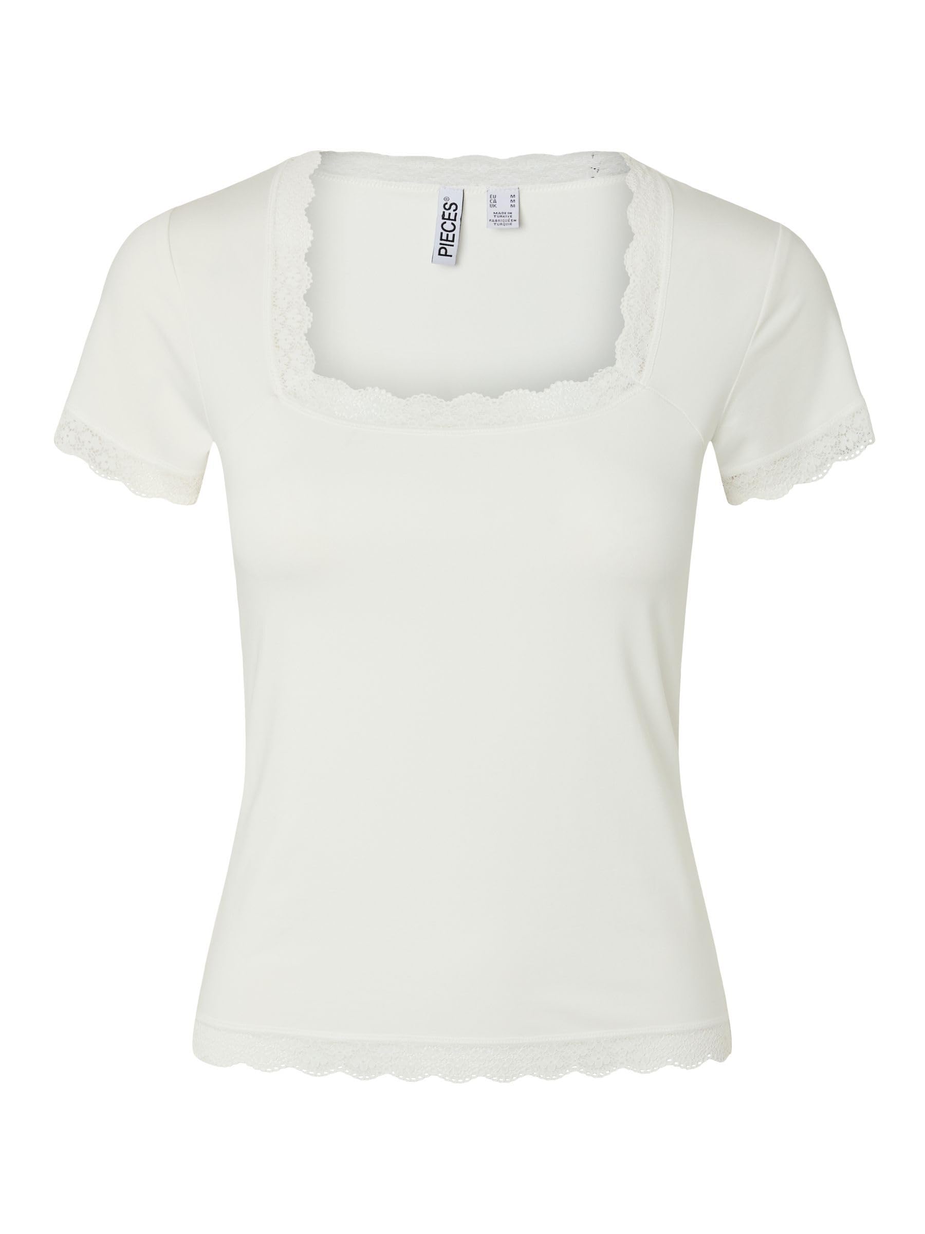 Pieces Pcfiffi SS U-Neck maglietta scollo a U Kalamata