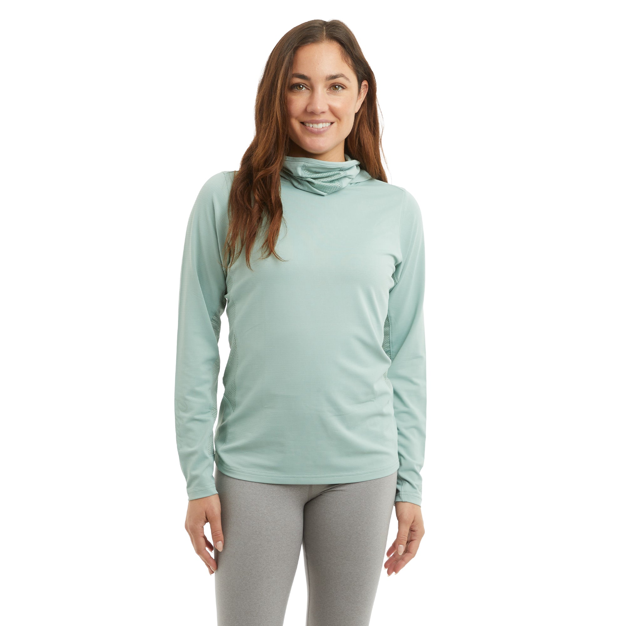 Pelagic Exo-Tech maglia donna manica lunga salvia UPF 50+