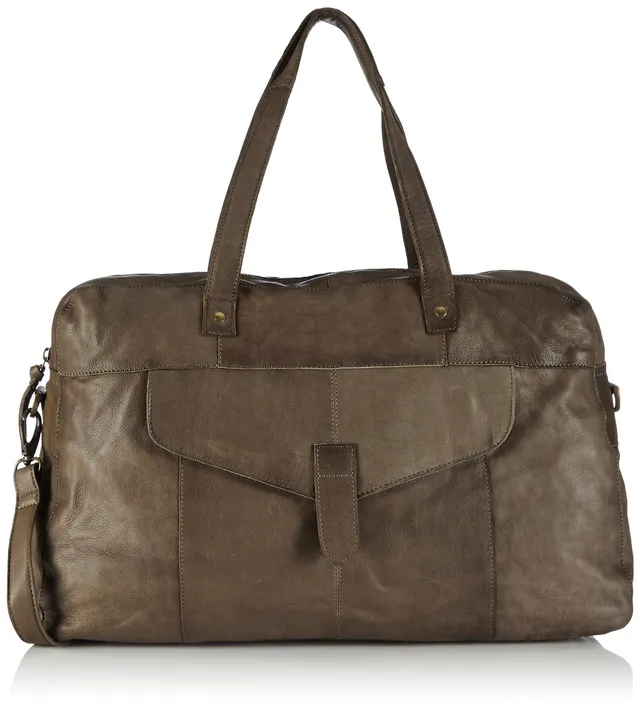 PIECES Duva 17051359 borsa da viaggio in pelle