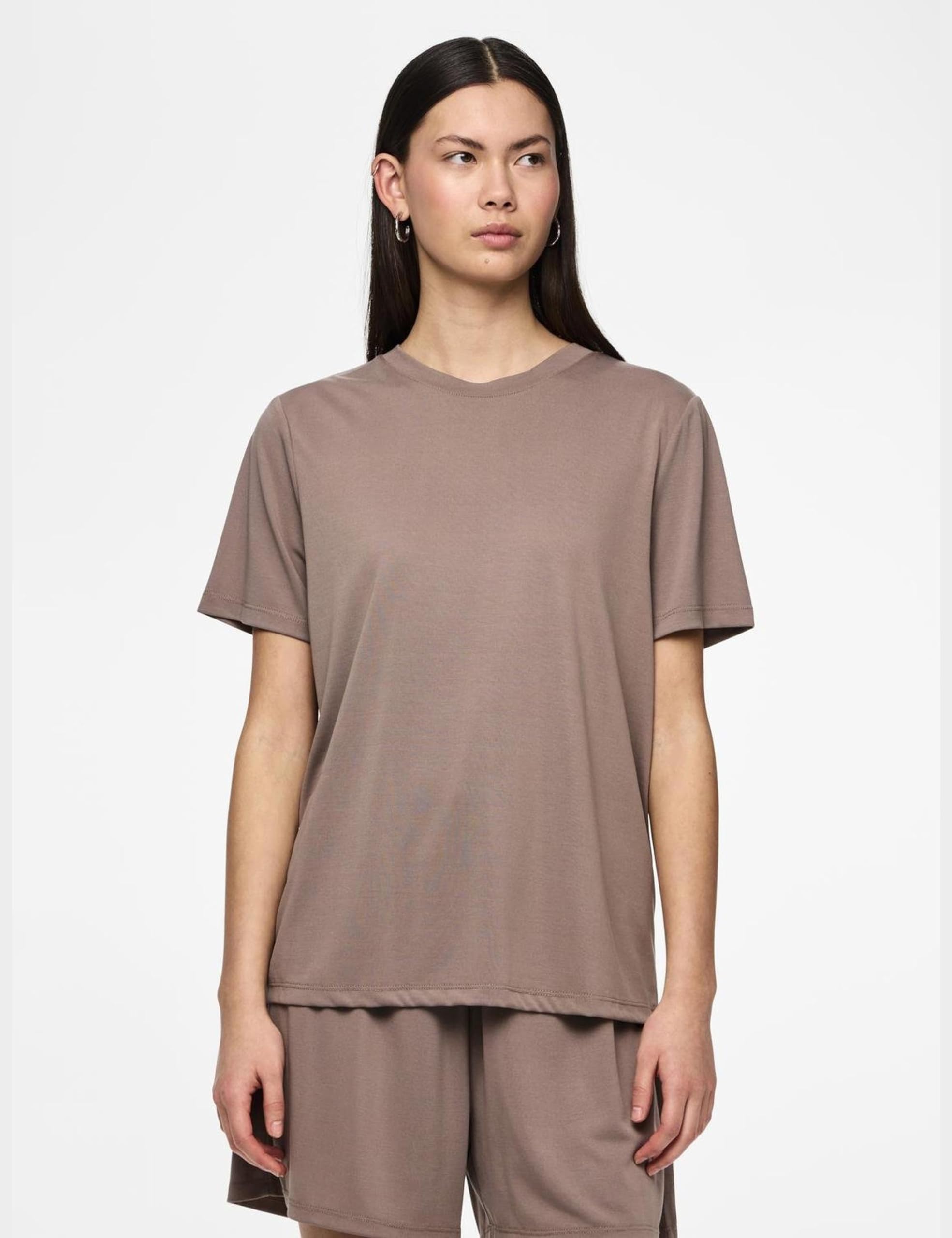 Pieces Pcanora t-shirt donna girocollo