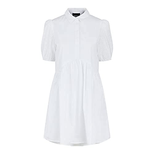 Pieces Pctori SS Shirt Dress vestito camicia cotone ginocchio