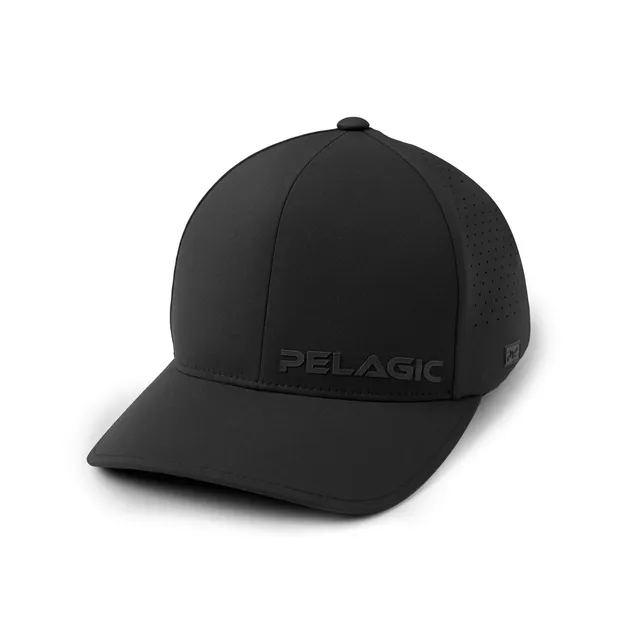 Pelagic Flexfit Alpha cappello nero S/M idrorepellente
