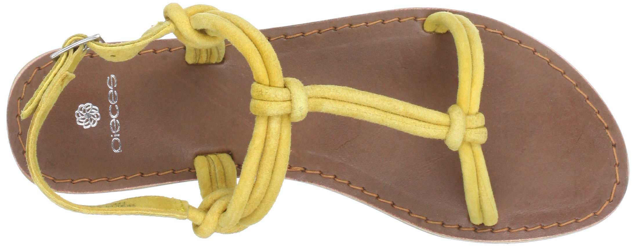 Pieces Chili sandali donna camoscio giallo 37 EU
