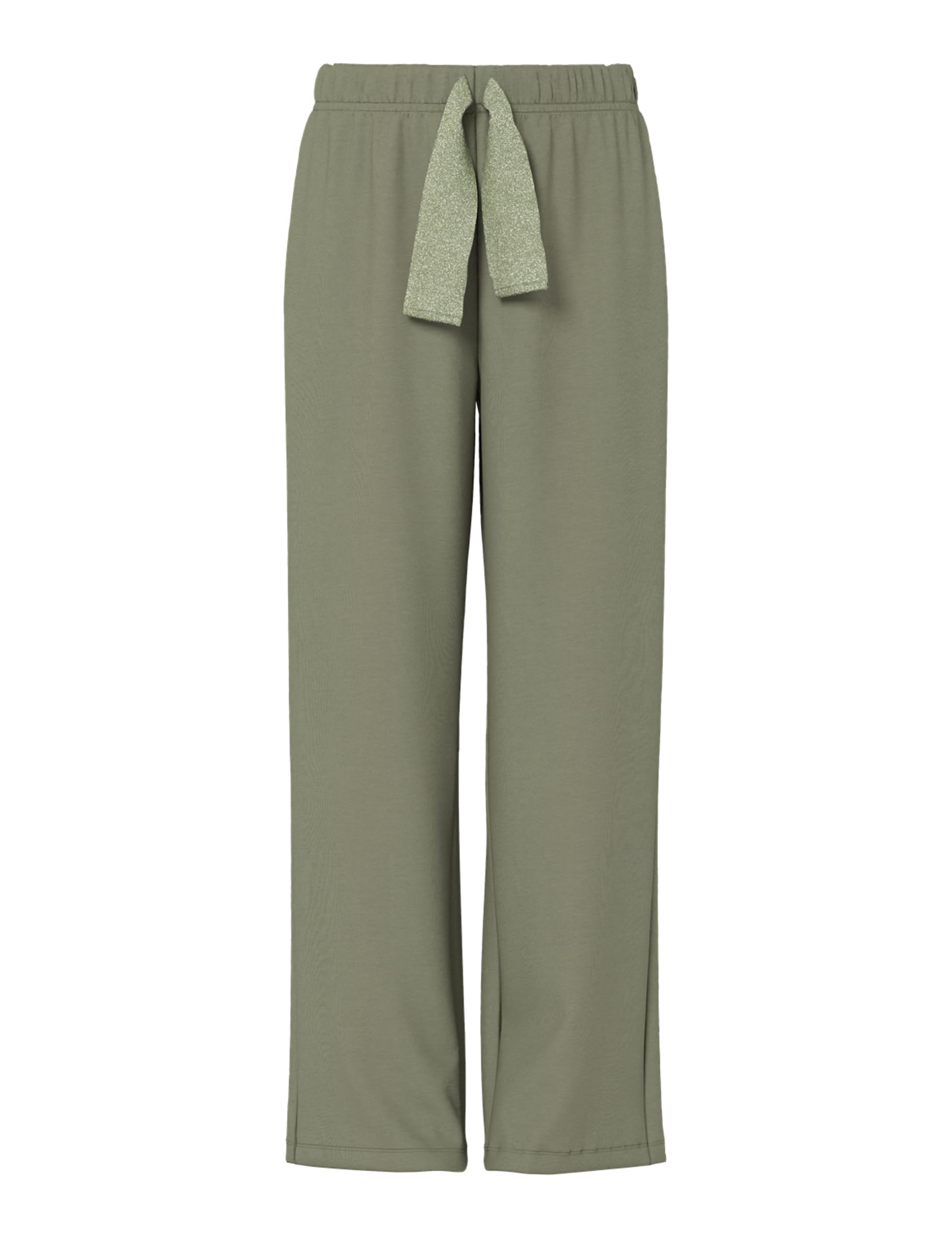Pieces Pcchilli Wide Glitter pantaloni tuta donna glitter
