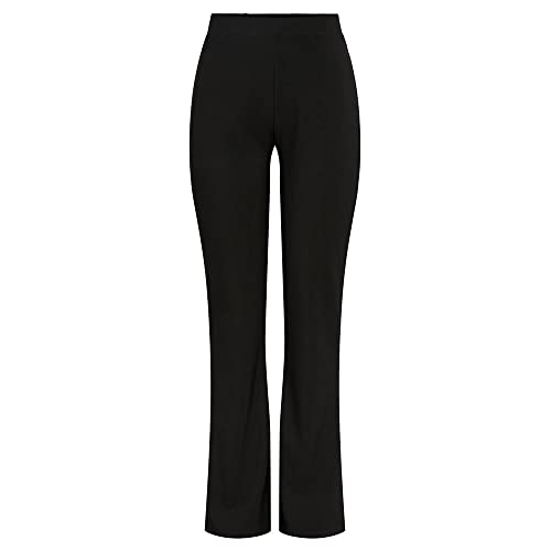 Pieces Pantaloni Donna Nero XS Uso Quotidiano