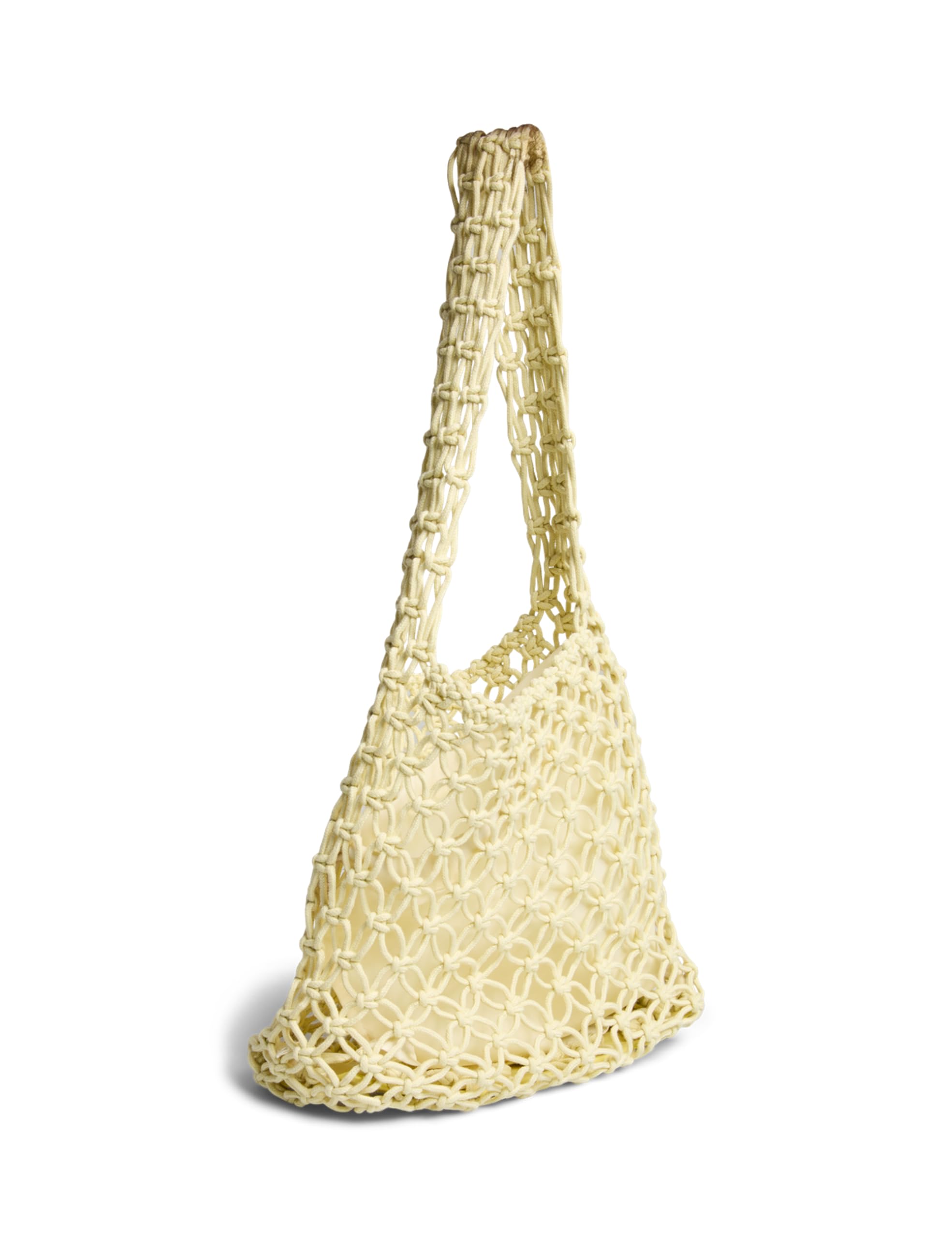 Pieces Pcganna Crochet Shopper French Vanilla