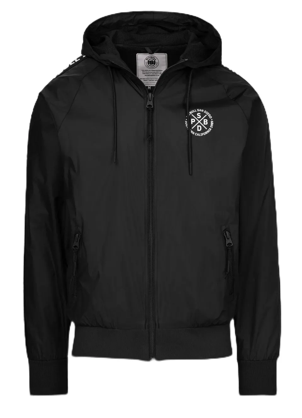 Pitbull Athletic Tape giacca softshell uomo antivento