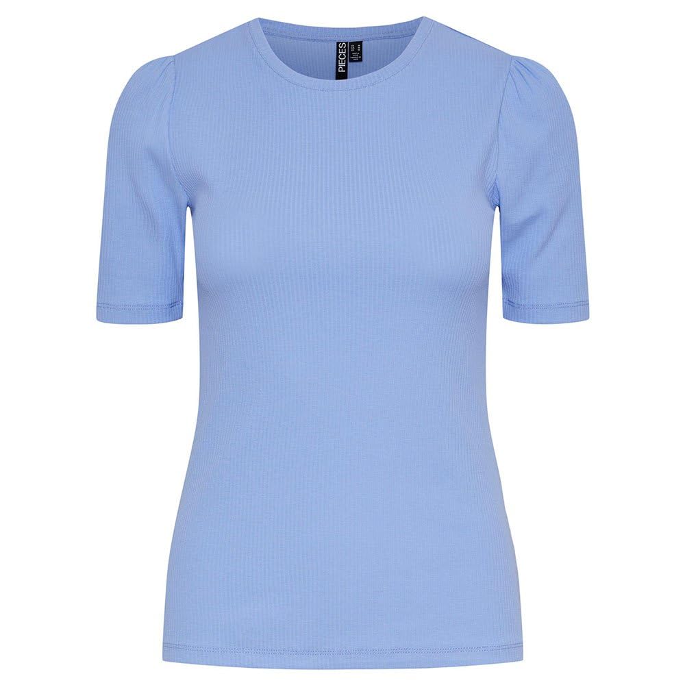 Pieces Pcruka Puff Top t-shirt donna maniche corte