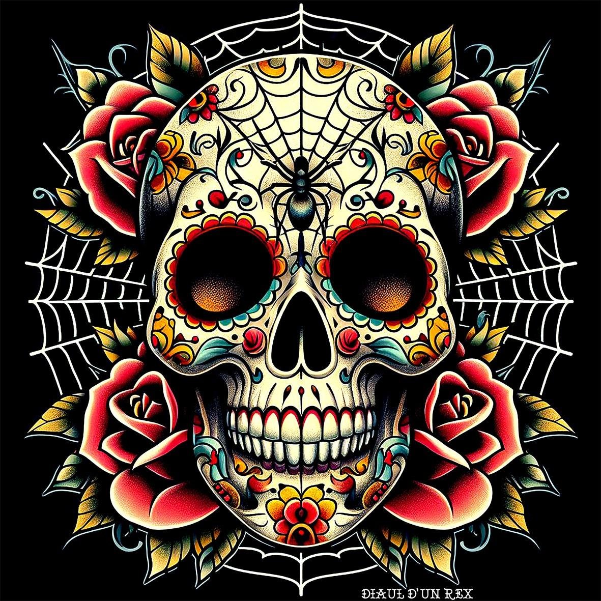 Matrix Rex Diaul d’un Rex Skull Web t-shirt unisex
