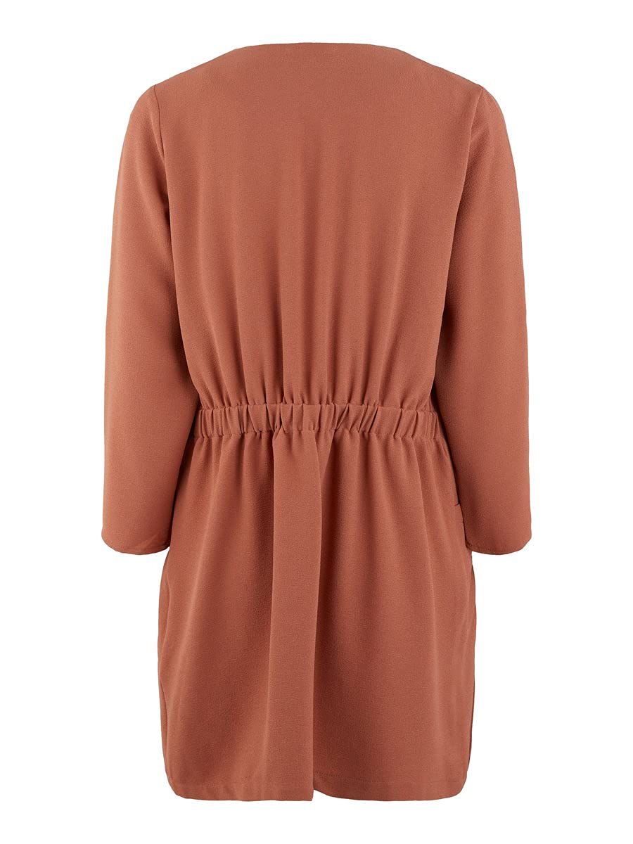 Pieces Pckornelia Coatigan giacca donna marrone XS