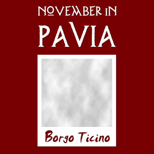 Matrix Music Store Pavia November maglietta unisex cotone stampa