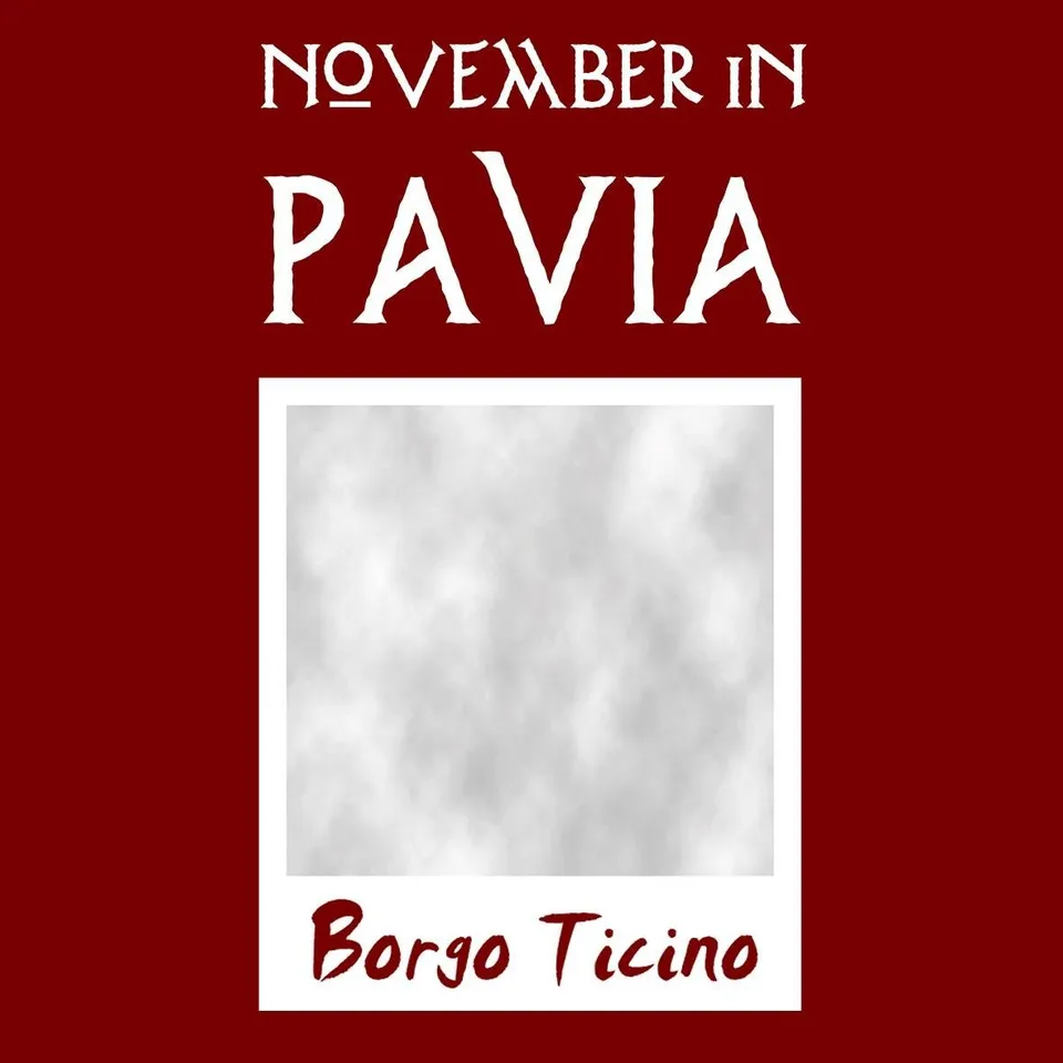 Matrix Music Store Pavia November maglietta unisex cotone stampa