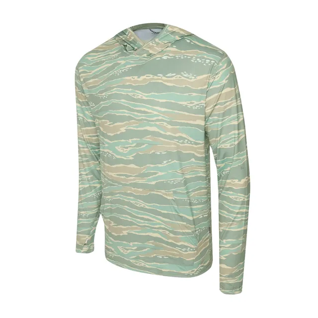 PELAGIC Freespool maglia uomo verde manica lunga