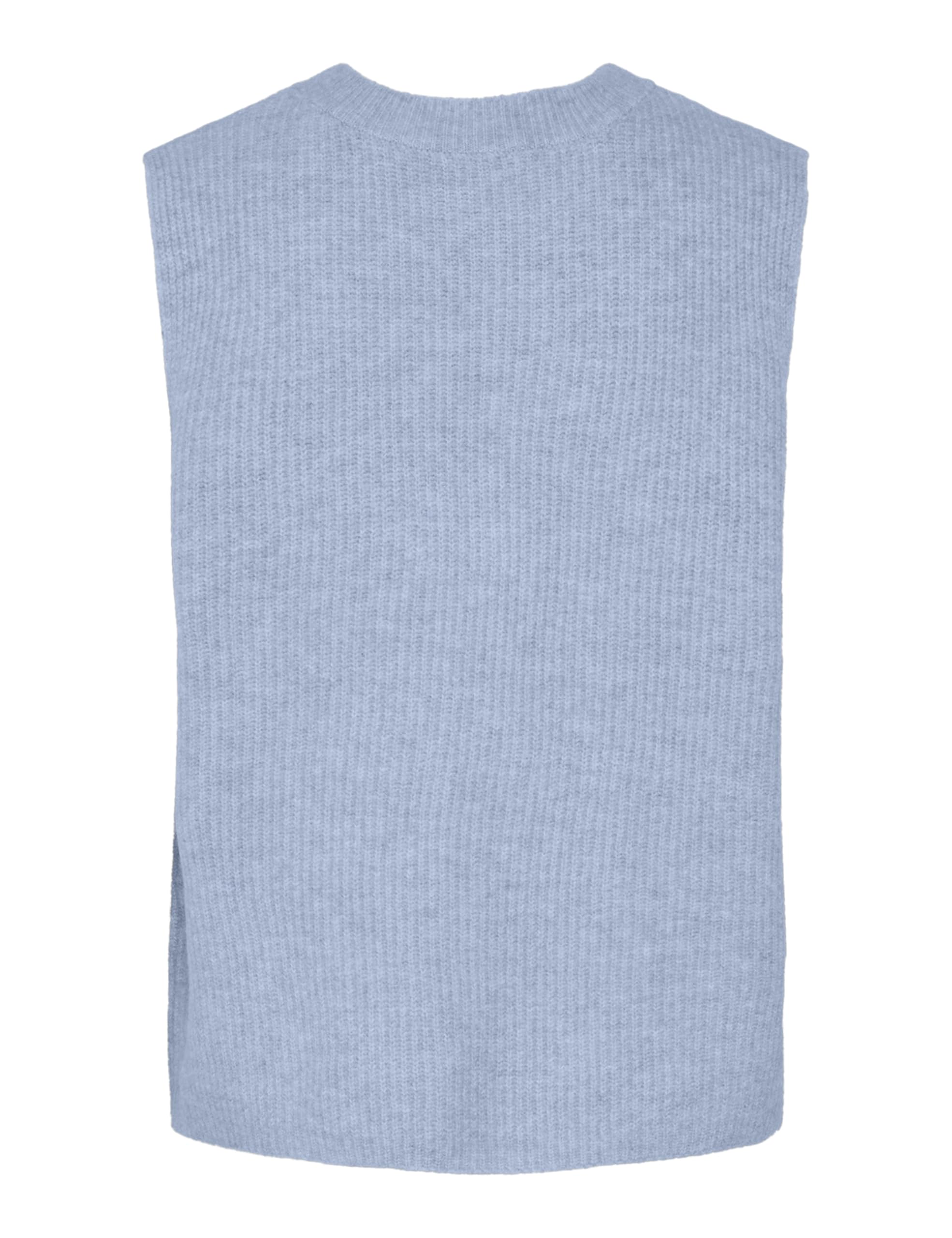 Pieces Pcsilly Rev Tie gilet in maglia donna azzurro XXL