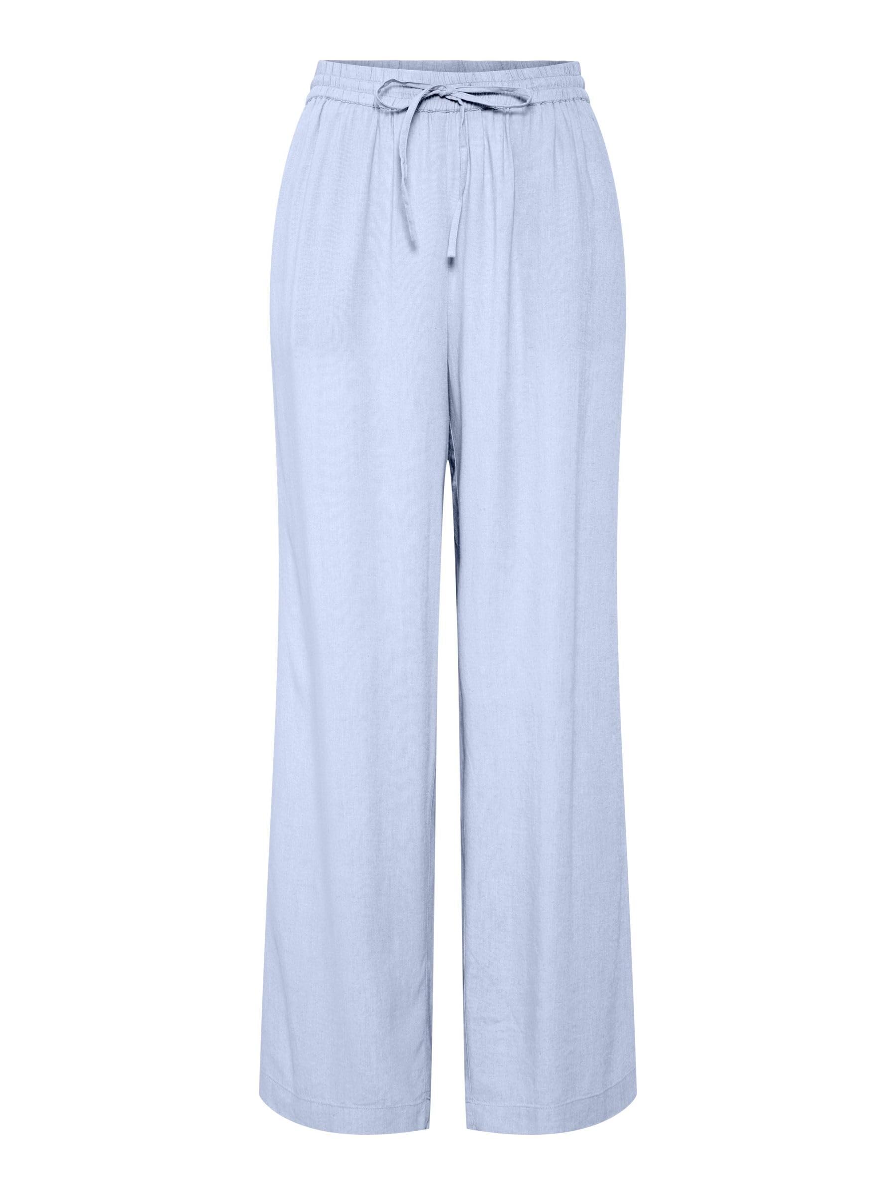 Pieces Pcpia HW Wide Pants Pwp Mm Noos pantaloni M bianchi