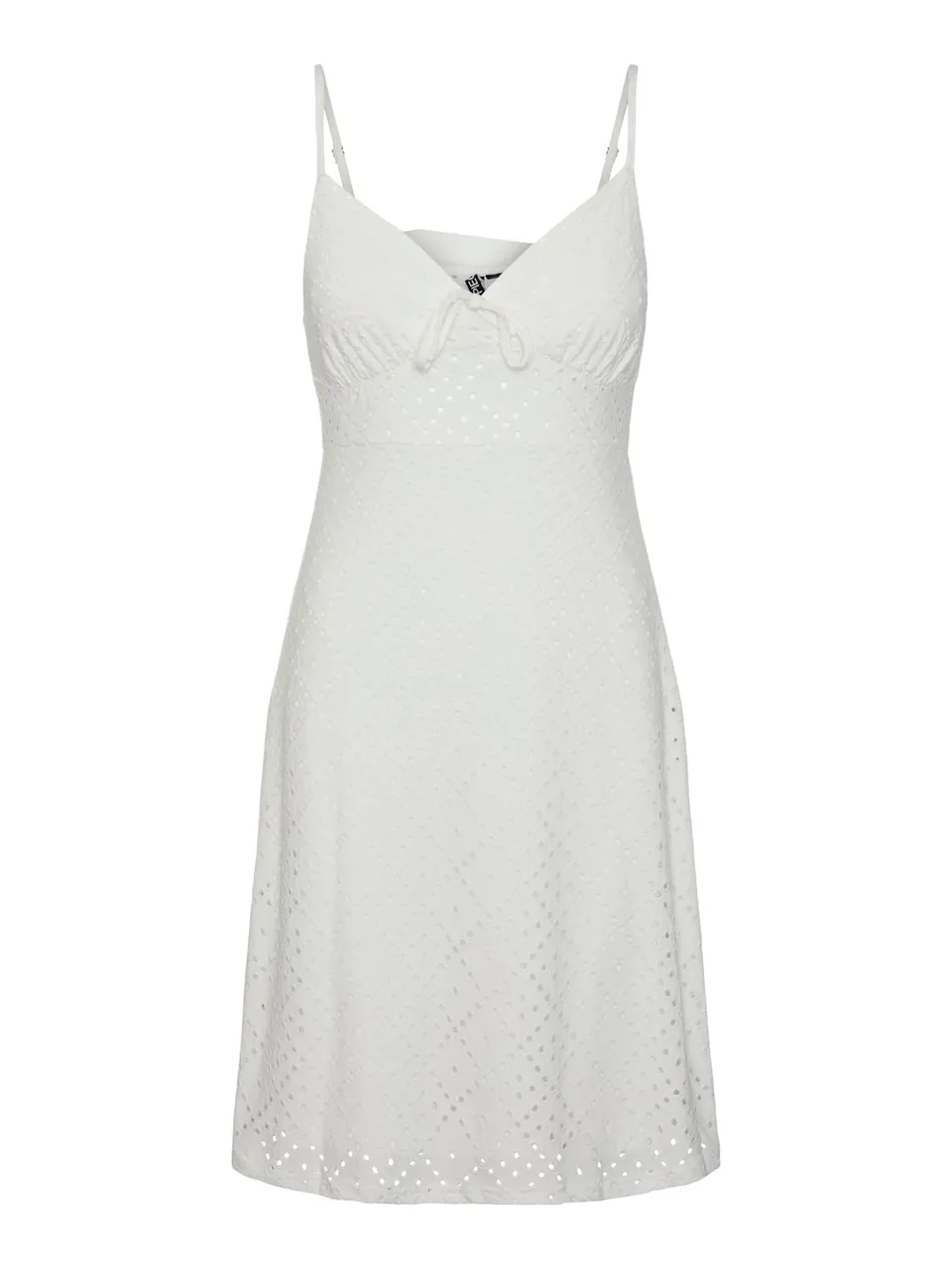 Pieces & Peace Pcluca Strap Dress vestito S Cloud Dancer spalline