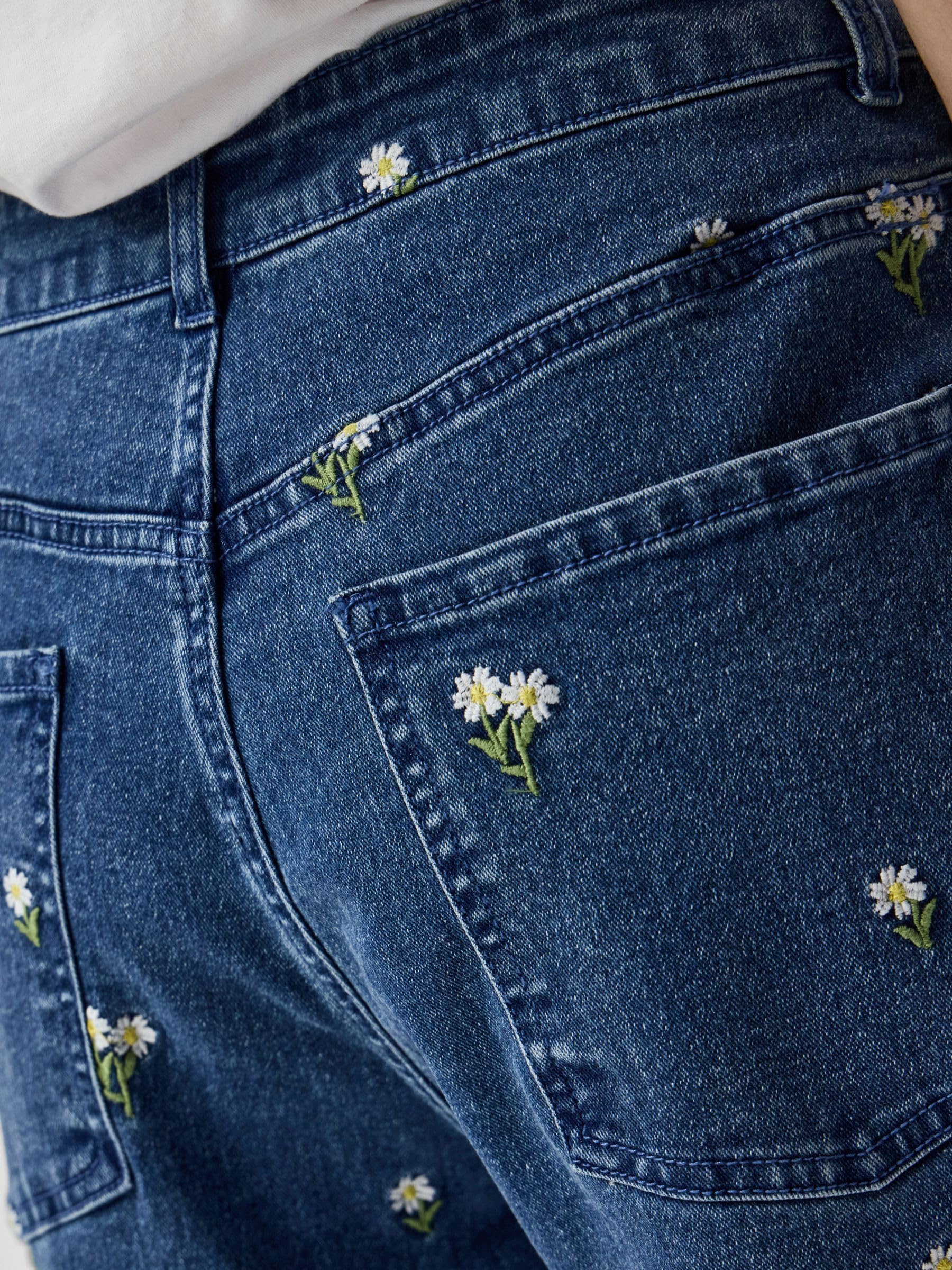 Pieces Pcflora HW Straight jeans donna 26W/30L dritti