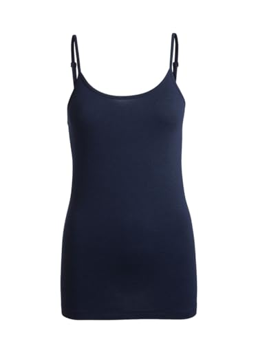 Pieces Pcholly canotta donna blu navy XS