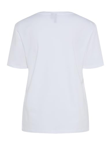 PIECES Pcsinne SS Tee FC t-shirt bianca XS manica corta