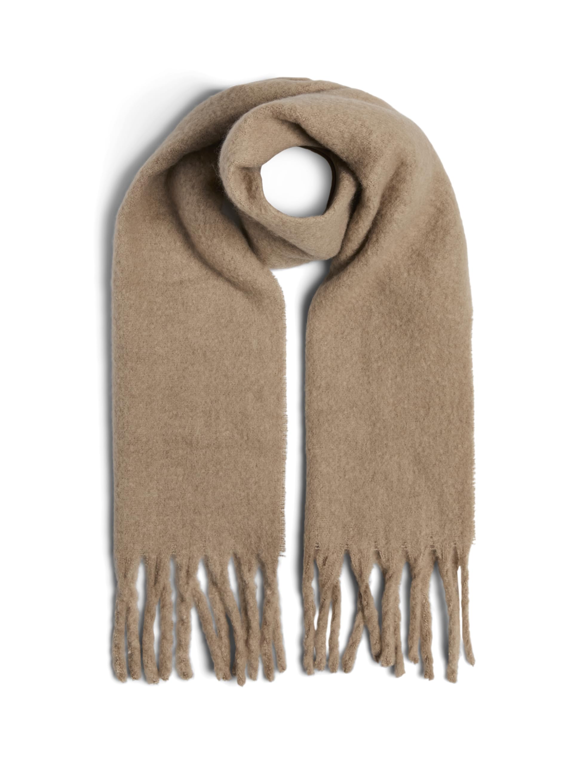 Pieces Pcnikita Long Scarf sciarpa nero lunga